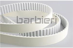 H Timing Belt With White Rubber Coating