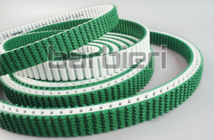 AT10 Timing Belts With Grass Green Pattern