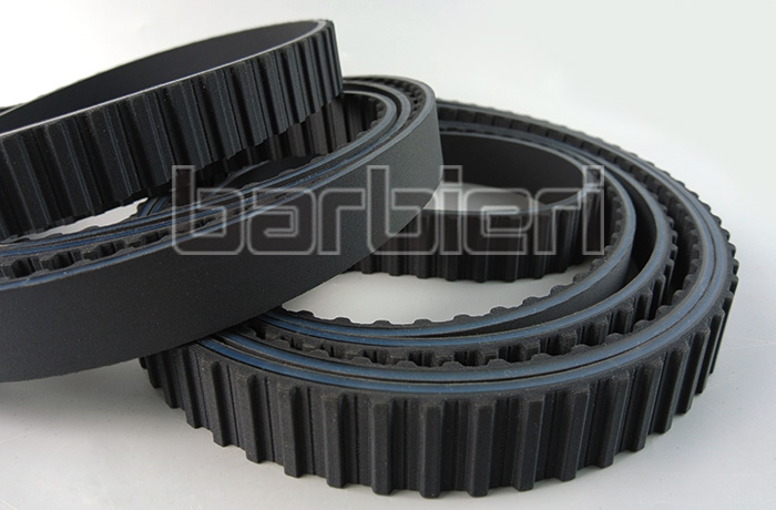 Integrated Double-sided Nylon Cloth Clip PU Adhesive Timing Belt