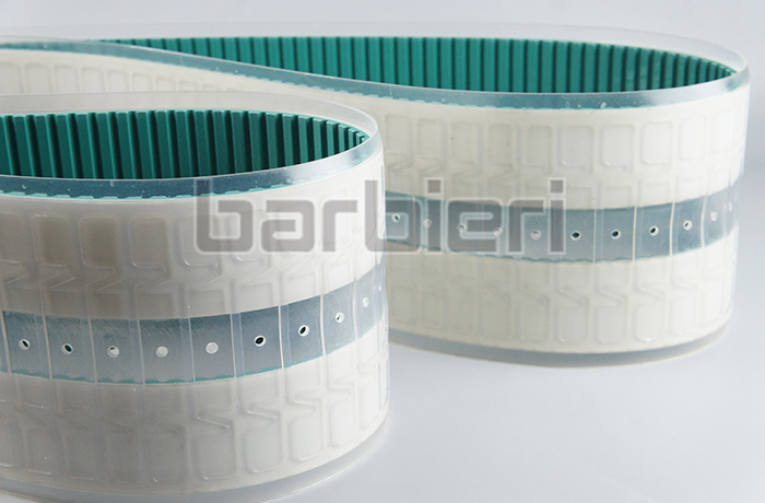 Perforated timing belt