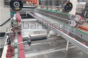 Application case of glass double-sided grinding timing belt