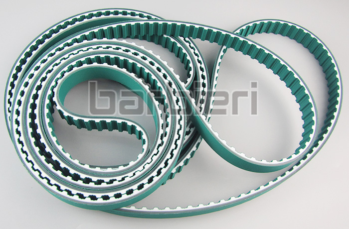Double-sided fabric timing belt
