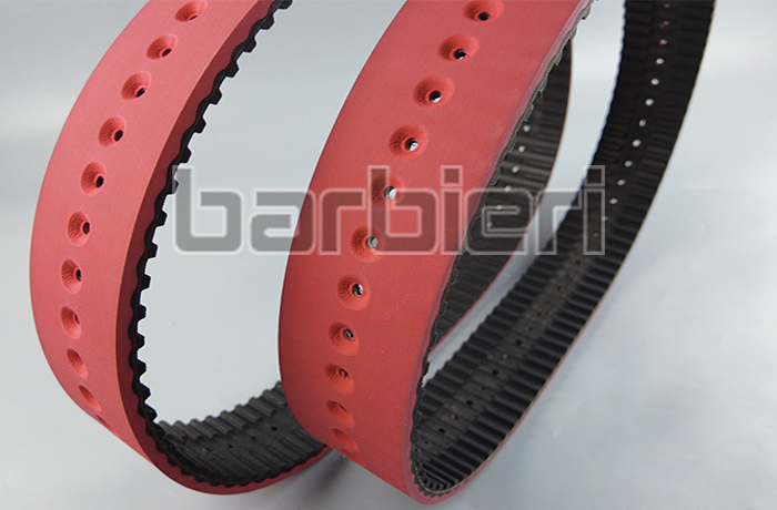 Punch Hole Rubber Seamless Timing Belt
