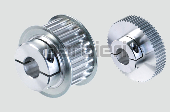 Tension sleeve keyless timing pulley