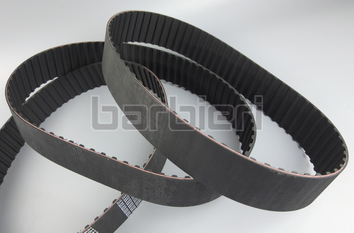 Rubber timing belt