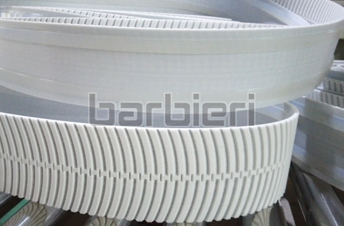 Stainless steel wire core timing belt