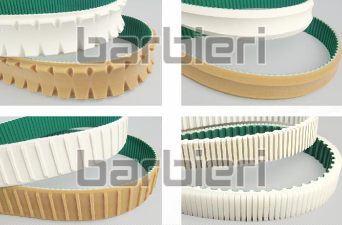 Sausage filling machine belt