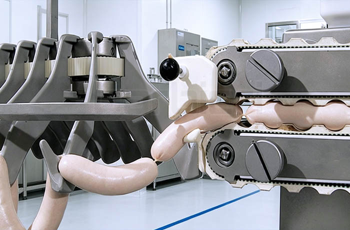 Sausage vacuum filling machine belt Sausage vacuum filling machine belt