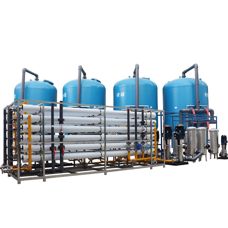 Sistemas industriales de tratamiento de ósmosis inversa de agua salobre