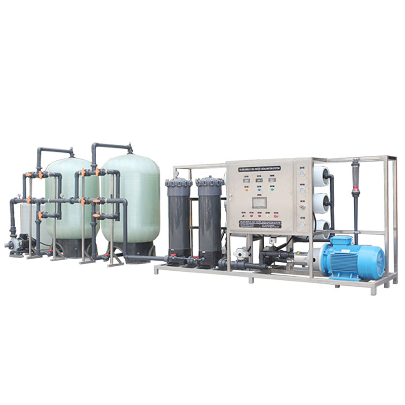 Sistemas de purificación y desalación de agua con alto contenido de TDS