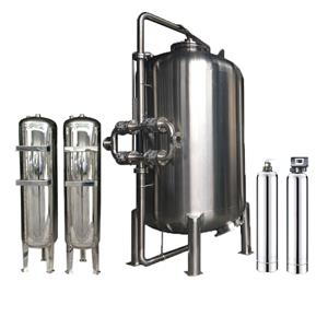 Tanques de medios filtrantes de carbón