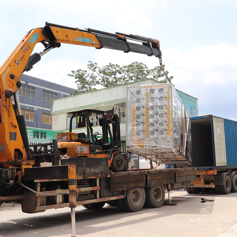 積み込みと発送