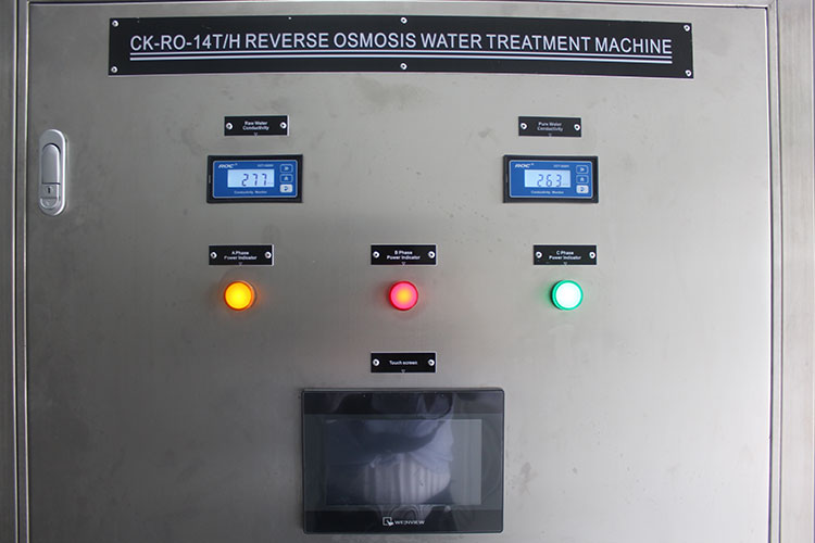 container ro water treatment machine