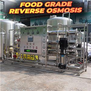 Sistem Pengolahan Air Reverse Osmosis Stainless Steel 7000lph untuk Industri Makanan