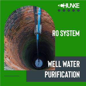 Umkehrosmoseanlage für Brunnenwasser