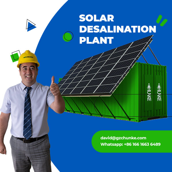 ¿Cómo obtener la mejor planta de desalinización solar fuera de la red?