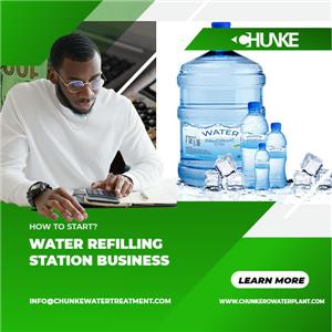 So starten Sie das Geschäft mit Wassertankstellen mit hohem Gewinn