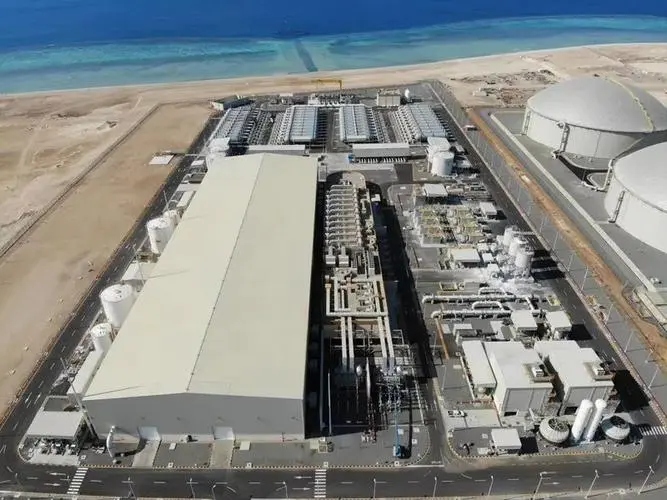 water desalination plant