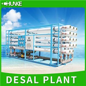 Paano pinangangasiwaan ng seawater desal plants ang mataas na kaasinan na pinagmumulan ng tubig?