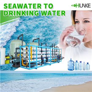 Ilang yugto ang dinadaanan ng tubig-dagat hanggang sa inuming tubig?