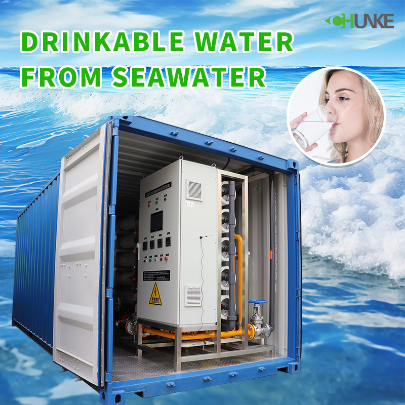 Is drinking water from seawater drinkable?