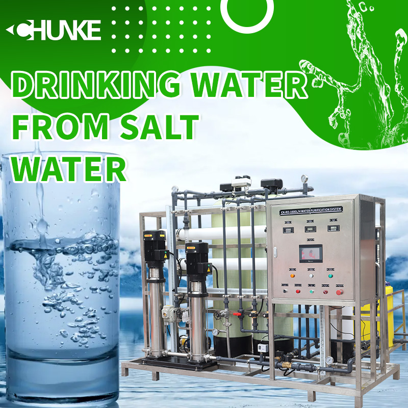 Can you get drinking water from salt water?