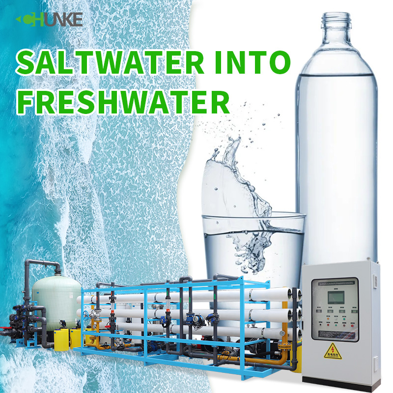 Is there a machine that can turn saltwater into fresh water?