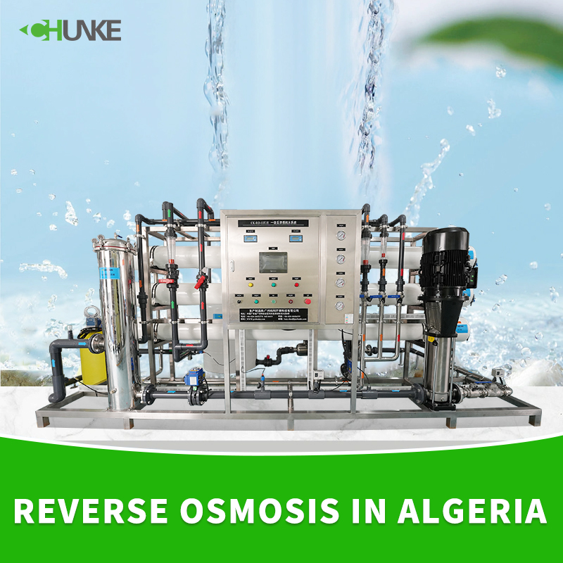 What are the seawater reverse osmosis desalination projects in Algeria?