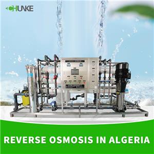 Apa saja proyek desalinasi reverse osmosis air laut di Aljazair?