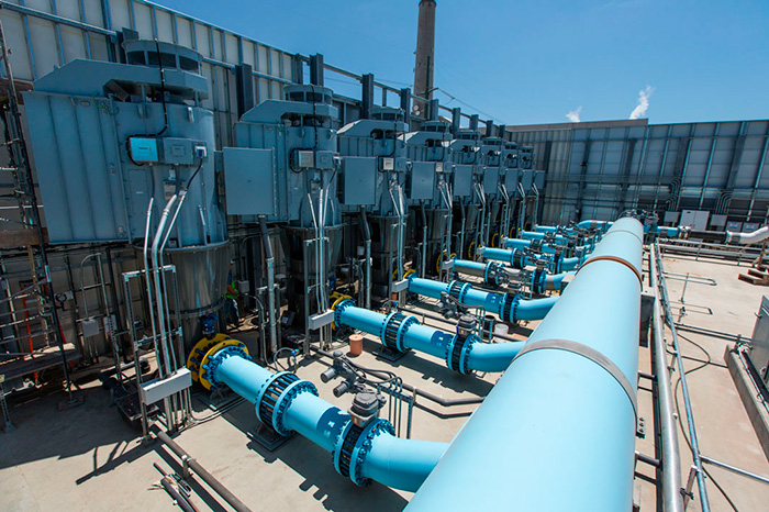 water desalination plant