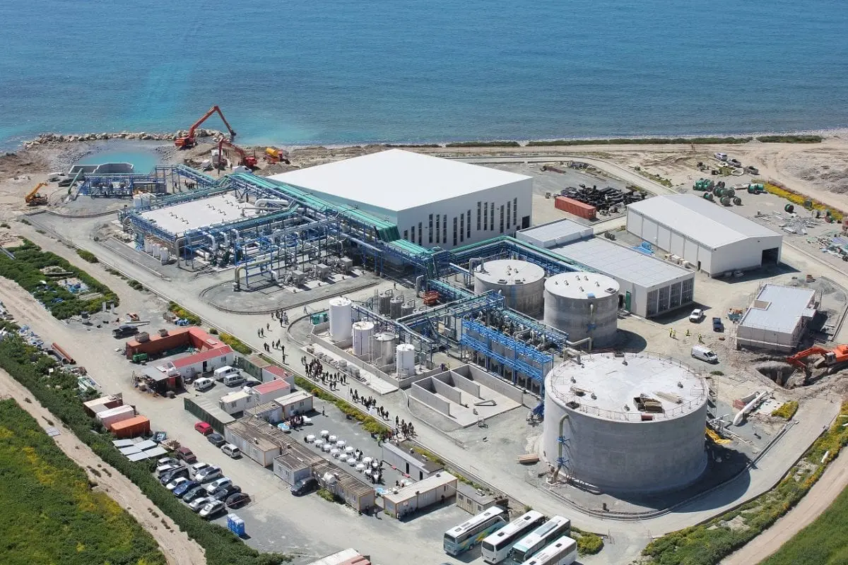 water desalination plant