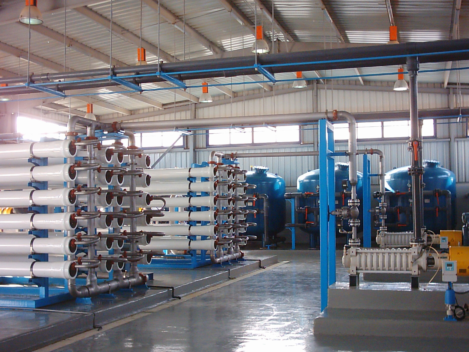 water desalination plant