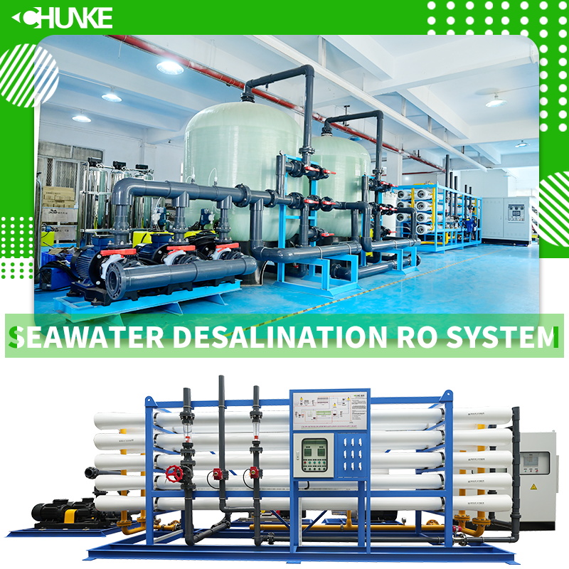Why do many countries use seawater reverse osmosis desalination systems?