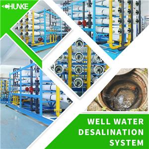 Paano tinatrato ng mga well water desalination system ang mga asin sa tubig sa lupa?