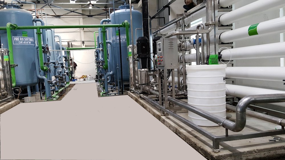 commercial water purification machine
