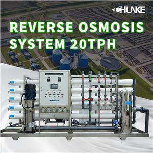 Magkano ang halaga ng isang 20tph reverse osmosis system? Ano ang pangunahing aparato?