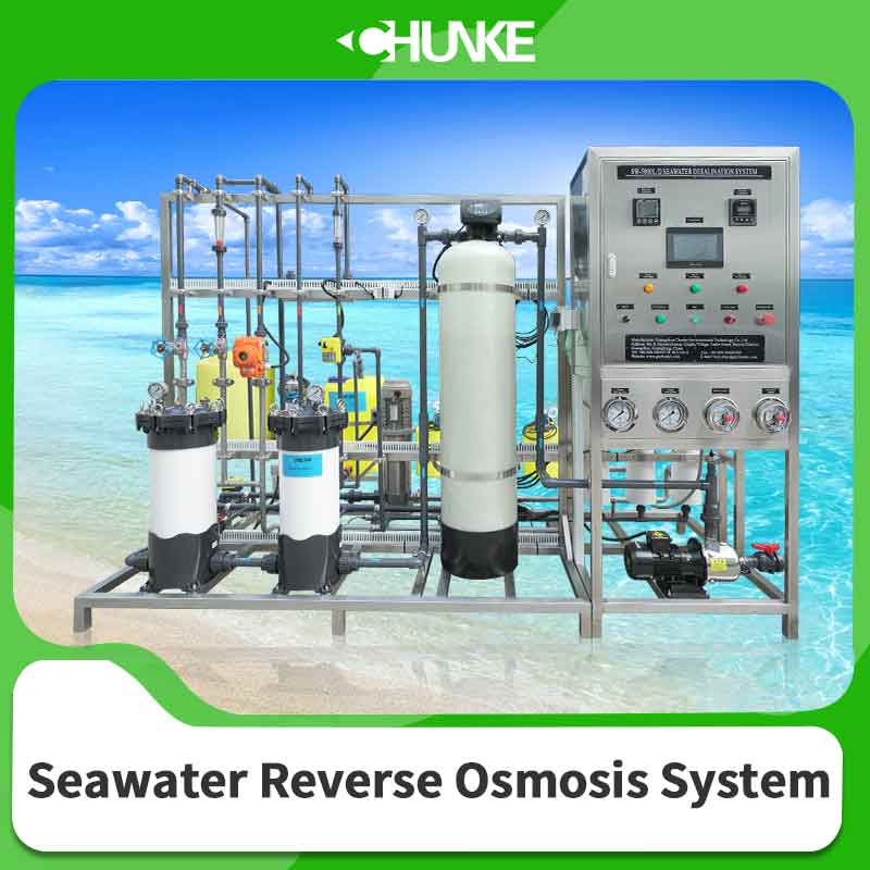 What is the biggest problem with seawater reverse osmosis system?