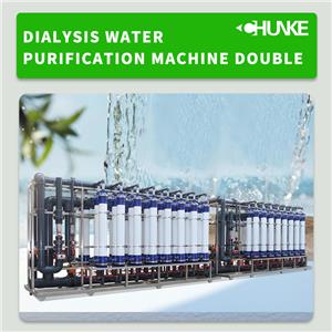 Ano ang proseso ng paglilinis ng double dialysis water purification machine?