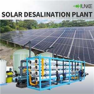 ¿Puede la energía solar alimentar una planta desalinizadora?