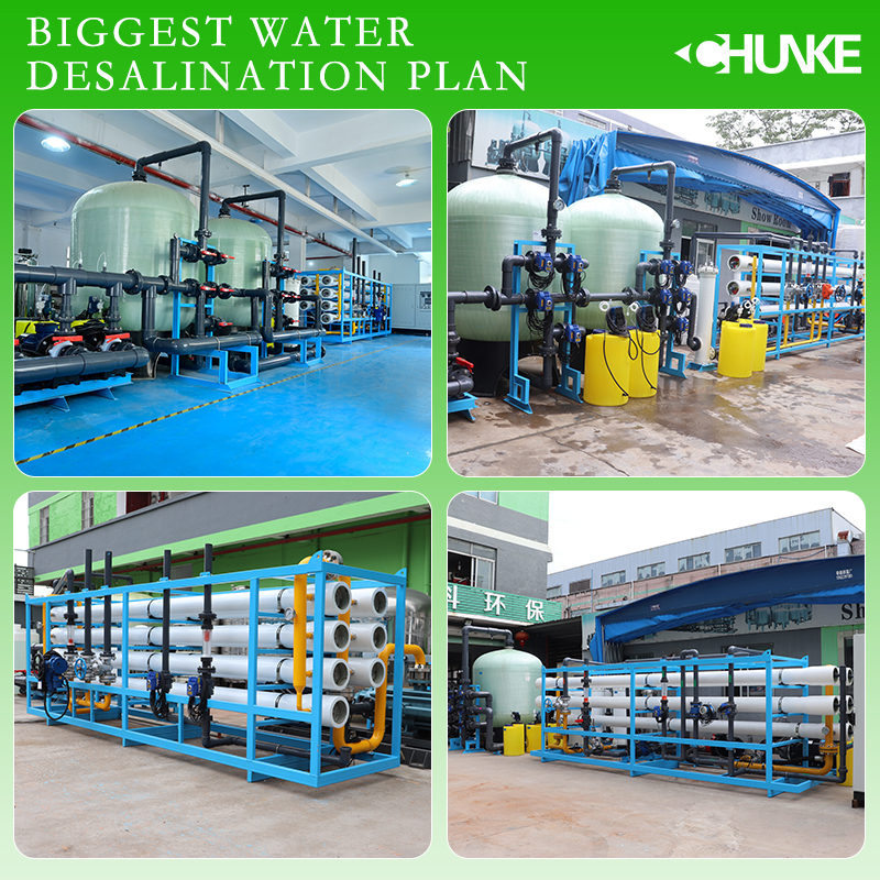 Where is the largest water desalination plant?
