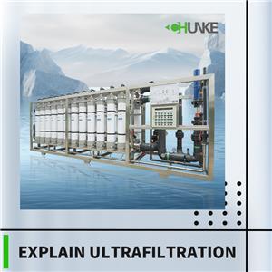 ¿Qué es el equipo de ultrafiltración?