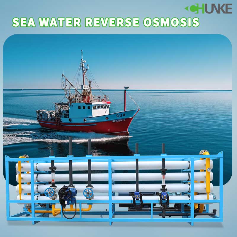 What is the function of seawater desalinatio plant?