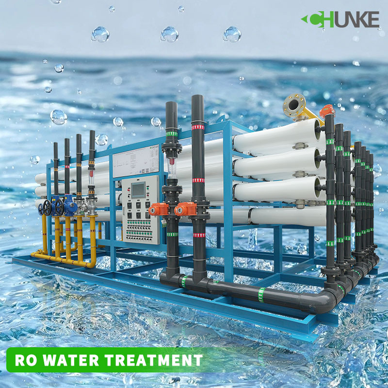 What is the principle of reverse osmosis water treatment system?