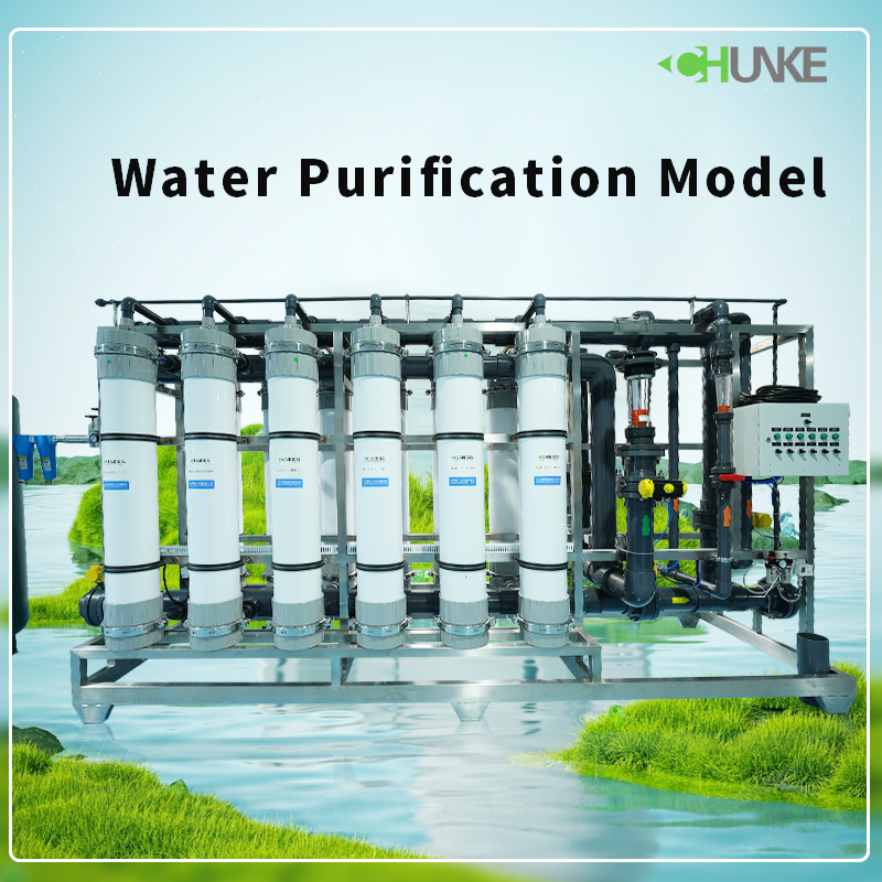 ¿Qué es un modelo de purificación de agua?