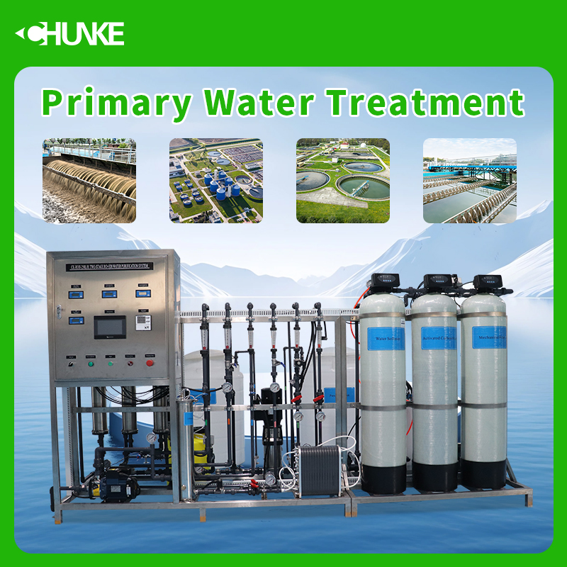 ¿Qué es un sistema primario de tratamiento de agua?