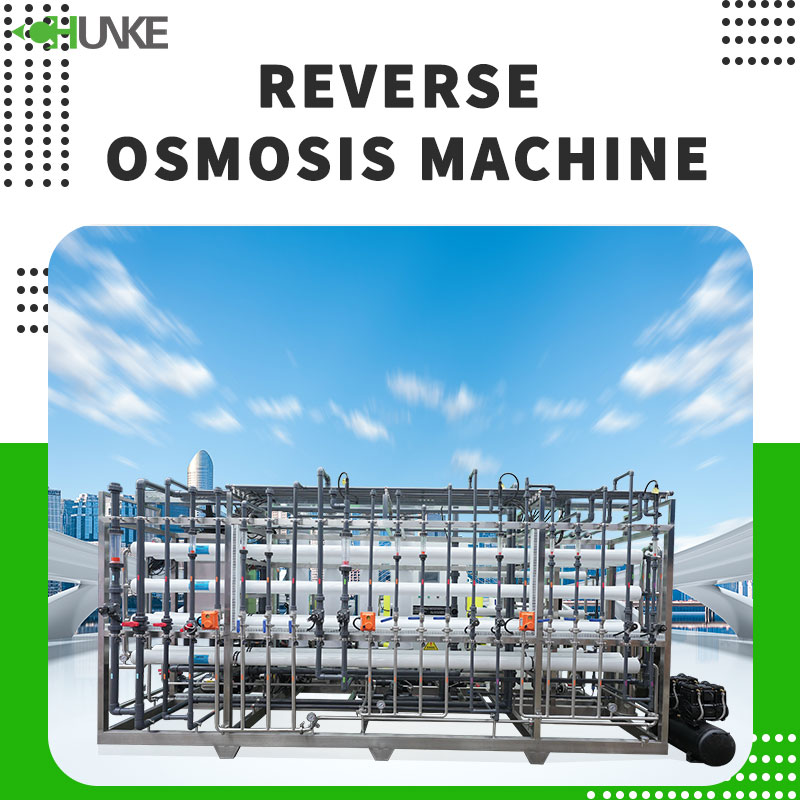 ¿Qué hace la máquina de ósmosis inversa?