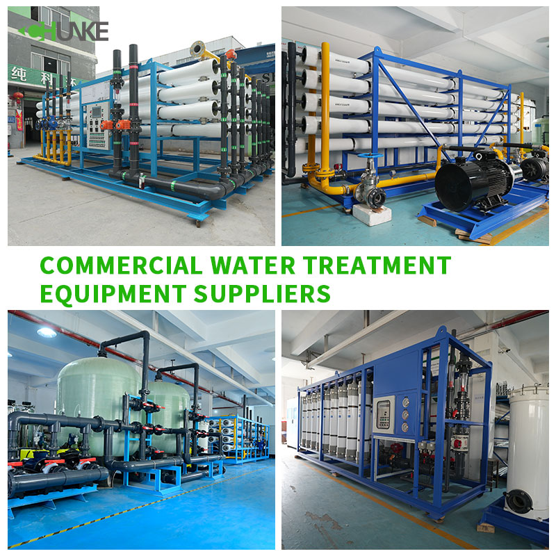 ¿Qué es un sistema de tratamiento de agua comercial?