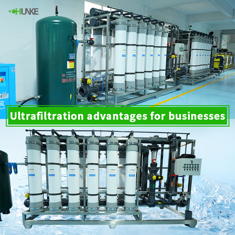 What are the advantages of ultrafiltration for enterprises?