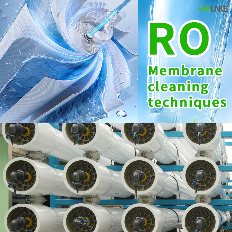What can I use to clean RO membranes?