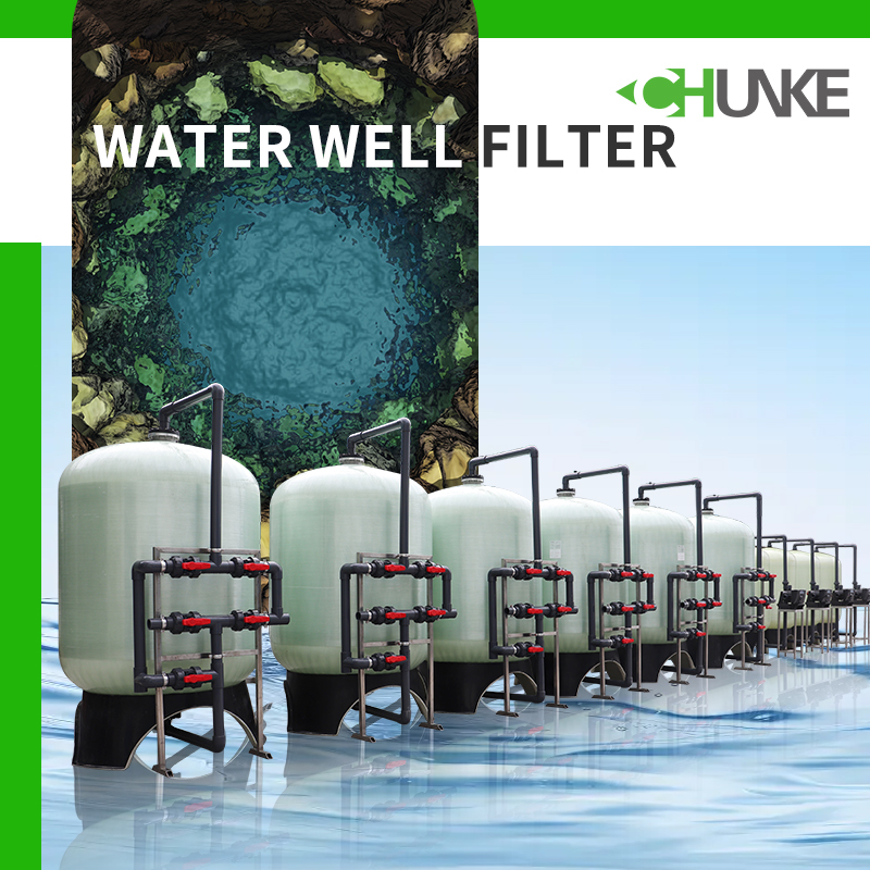 ¿Cuál es la mejor forma de filtrar el agua de pozo?